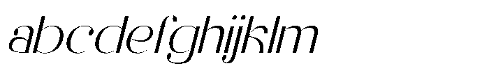 Raslera  Italic Italic FONT