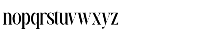 Rasmien Regular Font LOWERCASE