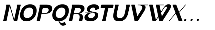 Raspier Mixed Italic Font LOWERCASE