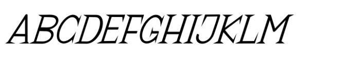 Rasque Serif Italic Font UPPERCASE