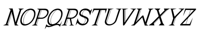 Rasque Serif Italic Font LOWERCASE