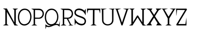 Rasque Serif Regular Font UPPERCASE