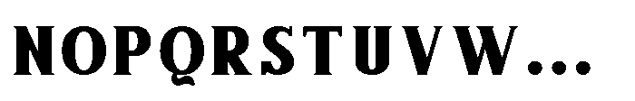 Rasquito Bold Font UPPERCASE