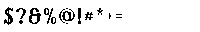 Rasquito Medium Font OTHER CHARS