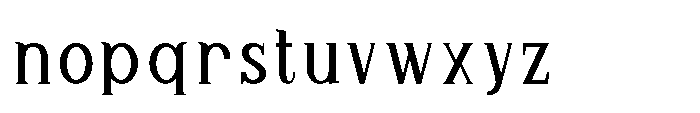 Rasquito Regular Font LOWERCASE
