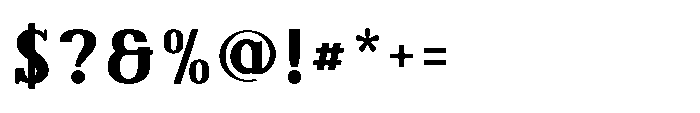 Rasquito Semi Bold Font OTHER CHARS
