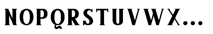 Rasquito Semi Bold Font UPPERCASE
