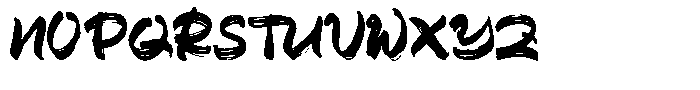 Rasta Dusty Font UPPERCASE