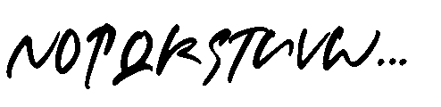 Rastelina Font UPPERCASE