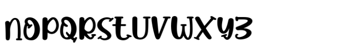 Rastick Playful Font LOWERCASE