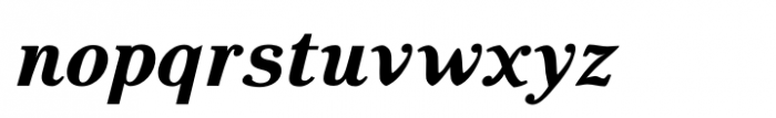 Ratafly Extrabold Italic Font LOWERCASE