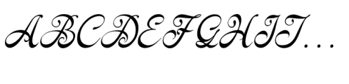 Ratfeylino Regular Font UPPERCASE