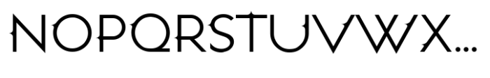Rathbone Regular Font UPPERCASE