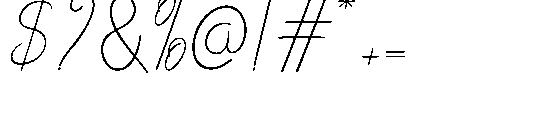 Ratheylin Font OTHER CHARS
