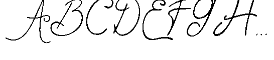 Ratheylin Font UPPERCASE