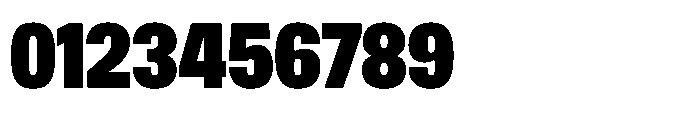 Ration Black Font OTHER CHARS