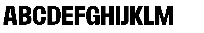 Ration Bold Font UPPERCASE