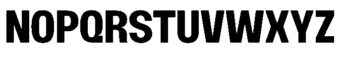Ration Bold Font UPPERCASE