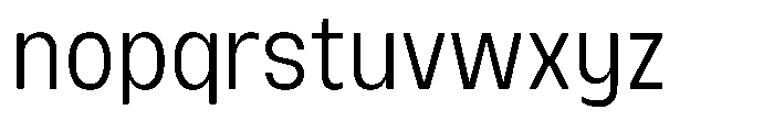 Ration Extra Light Font LOWERCASE