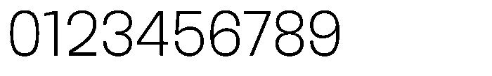 Ration Thin Font OTHER CHARS