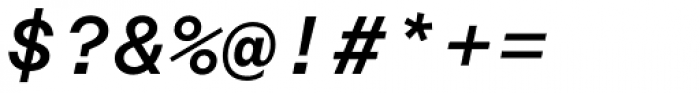 Rational TW Display Medium Italic Font OTHER CHARS