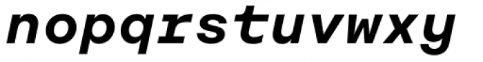 Rational TW Text Semi Bold Italic Font LOWERCASE