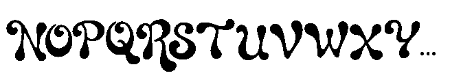 Rattoligs Font UPPERCASE