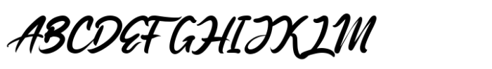 Rattoney Font UPPERCASE