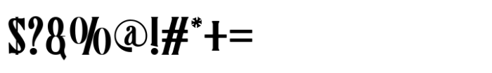 Ratuca Kaiden Display Normal Font OTHER CHARS