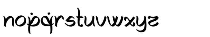 Raulaih Font LOWERCASE