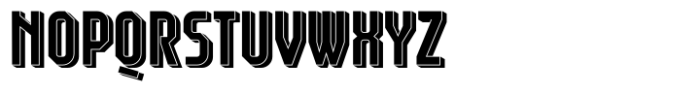 Raumdeuter Shadow Font LOWERCASE
