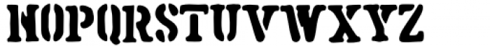 Ravager Serif 2 Font LOWERCASE