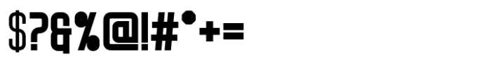 Ravane Extra Bold Font OTHER CHARS