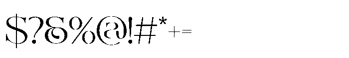 Ravchiek Font OTHER CHARS