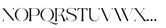 Ravchiek Font UPPERCASE