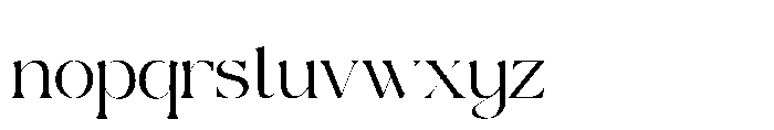 Ravchiek Font LOWERCASE