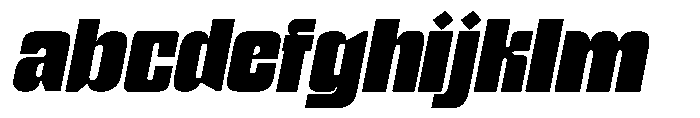 Ravedo Compressed Italic FONT