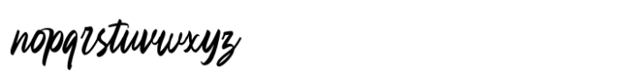 Raveggin Script Font LOWERCASE