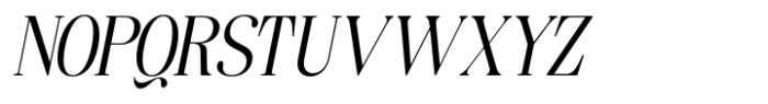Ravelle Italic Font UPPERCASE