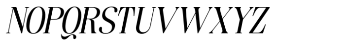 Ravelle Medium Italic Font UPPERCASE