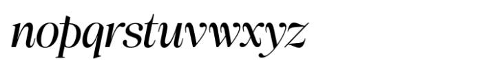 Ravelle Medium Italic Font LOWERCASE