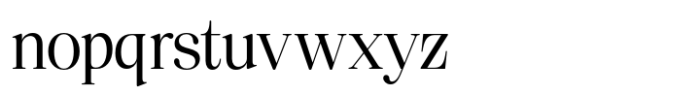 Ravelle Regular Font LOWERCASE