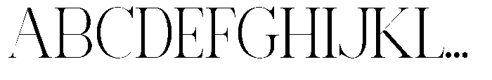Ravelyn Font UPPERCASE