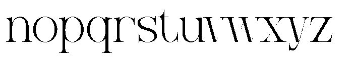 Ravelyn Font LOWERCASE