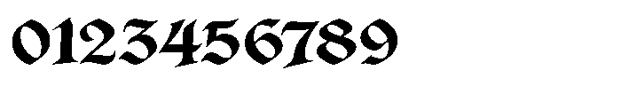 Ravemoor Regular Font OTHER CHARS