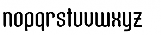 Raven Hell Regular Round Font LOWERCASE