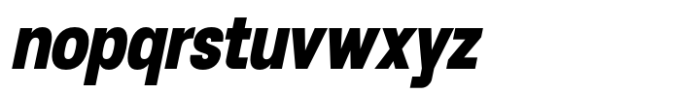 Raven SS Italic Font LOWERCASE