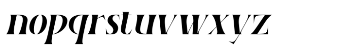 Ravencourt Italic Font LOWERCASE