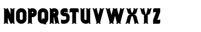 Ravendorf Extra Bold Font UPPERCASE