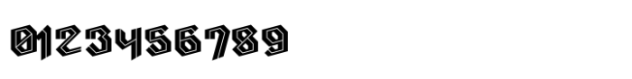 Ravenholm Inline Font OTHER CHARS